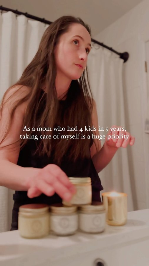 Instagram post by @rylie.jasmine for Clara & Fritz. Caption reads: As a mom who has had a lot of children, fairly....