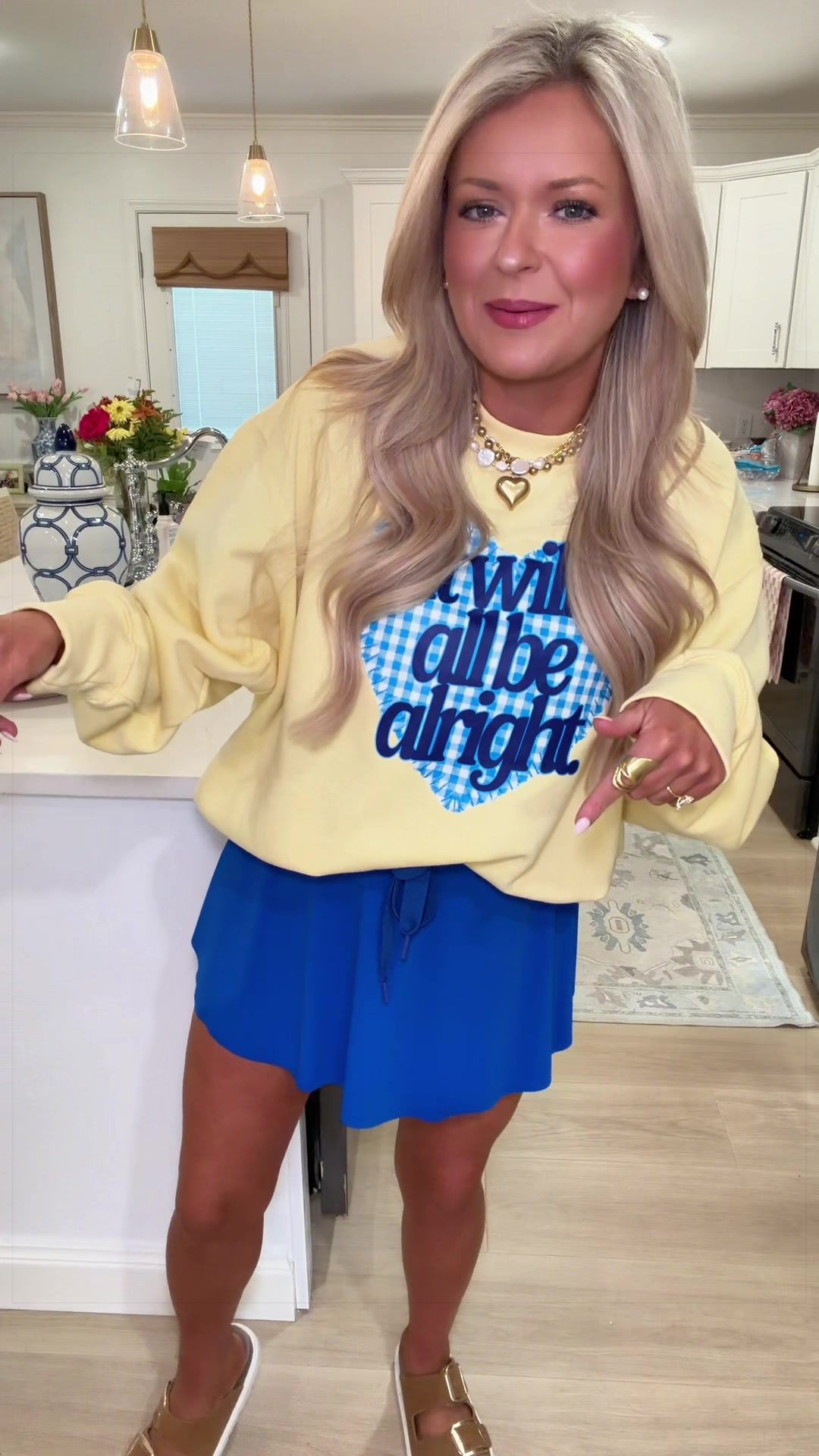 TikTok post by @whitneyharrison19 for United Monograms. Caption reads: [...] #outfitinspo #cuteoutfits @United Monograms.