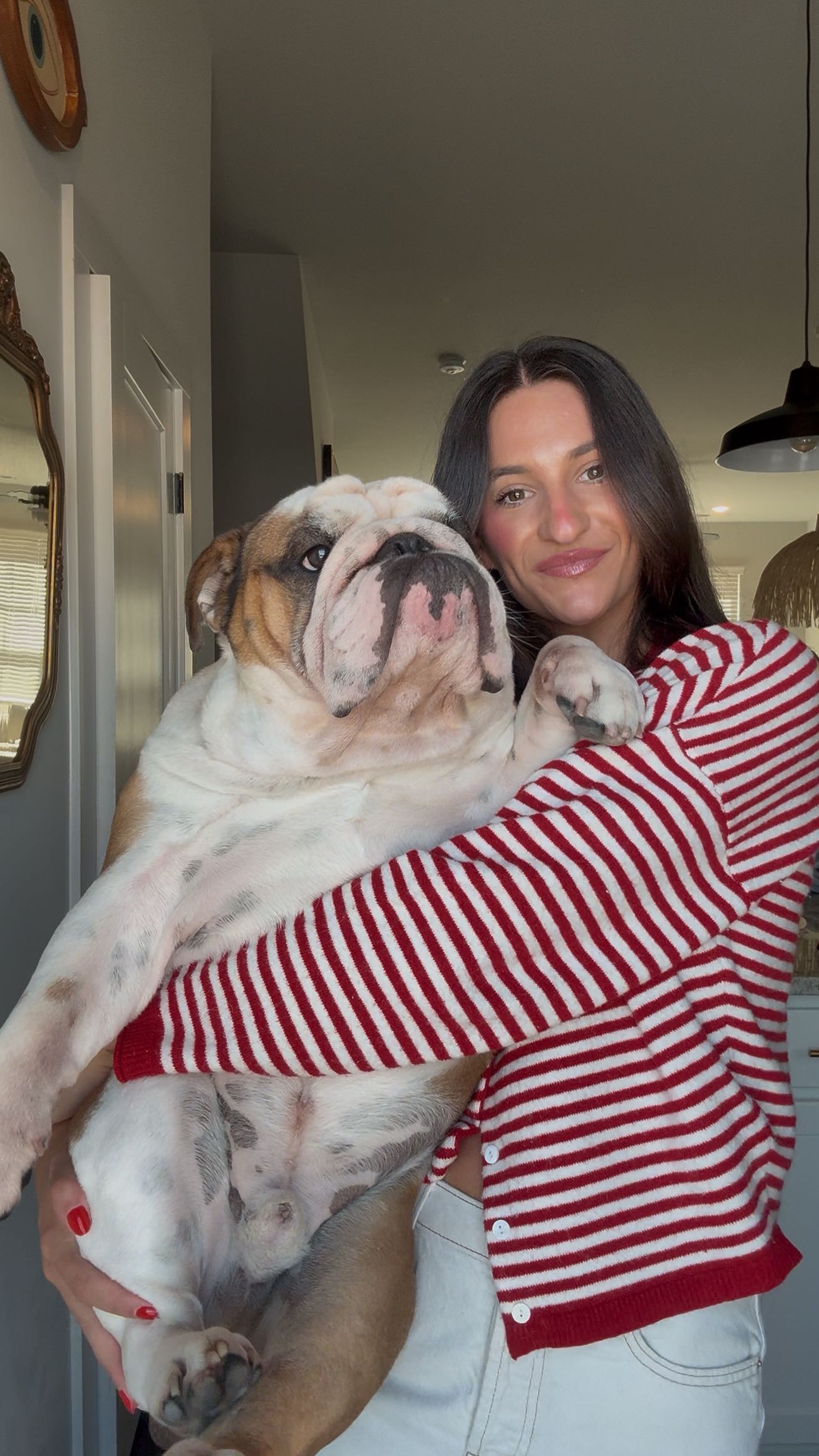 Instagram post by @annabelle_johnson for Native Pet. Caption reads: Making sure Hank lives a long (& healthy) life....