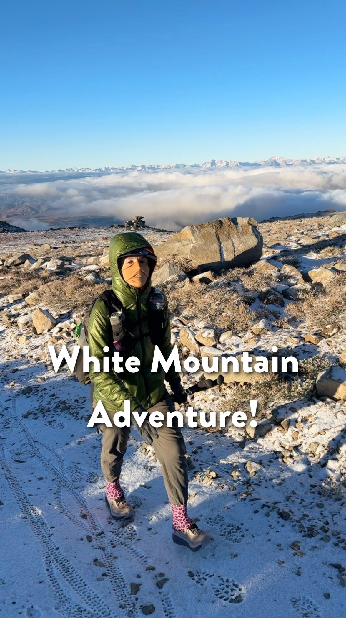 Instagram post by @thruhikers for Toyota USA. Caption reads: Who knew California’s third tallest peak is also....