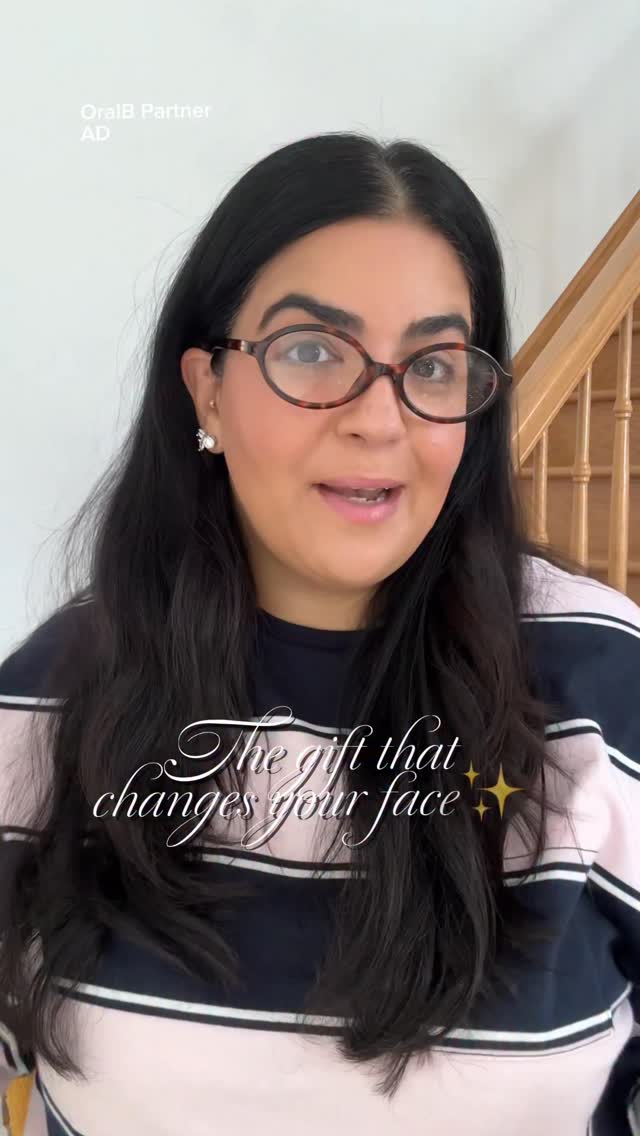 Instagram post by @lapiz_of_luxury for Oral-B. Caption reads: AD - If you noticed something different in my....