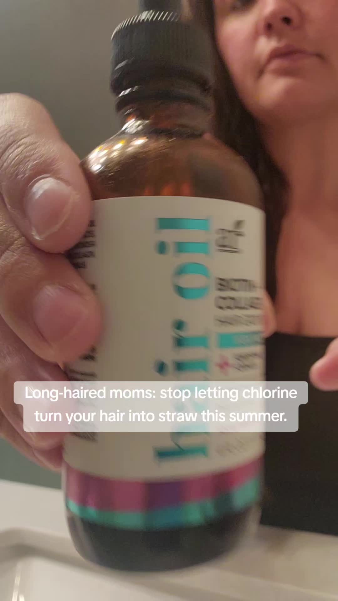 TikTok post by @meganwhipple93 for artnaturals. Caption reads: [...] your hair doesn't have to suffer.....