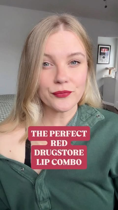 Instagram post by @slowslimmer for Revlon. Caption reads: Comment lipstick and I will send you the link to....