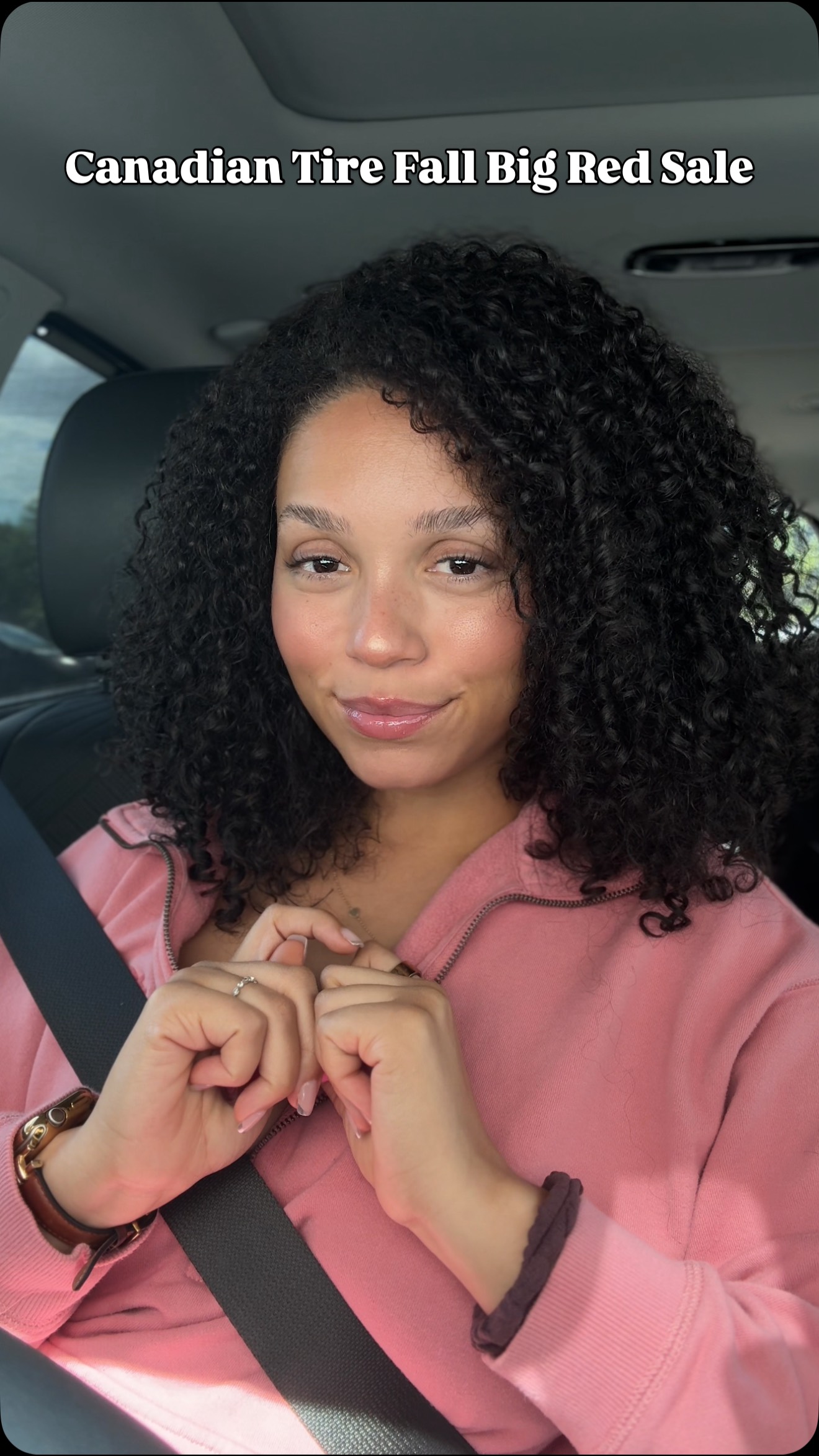 Instagram post by @ashleyymarie.ca for Canadian Tire. Caption reads: Fall is all about big schedules AND big grocery....