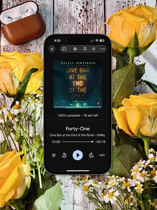 Instagram post by @readthisandsteep for Macmillan Audio. Caption reads: Thank you @StMartinsPress and @Macmillan.Audio for....