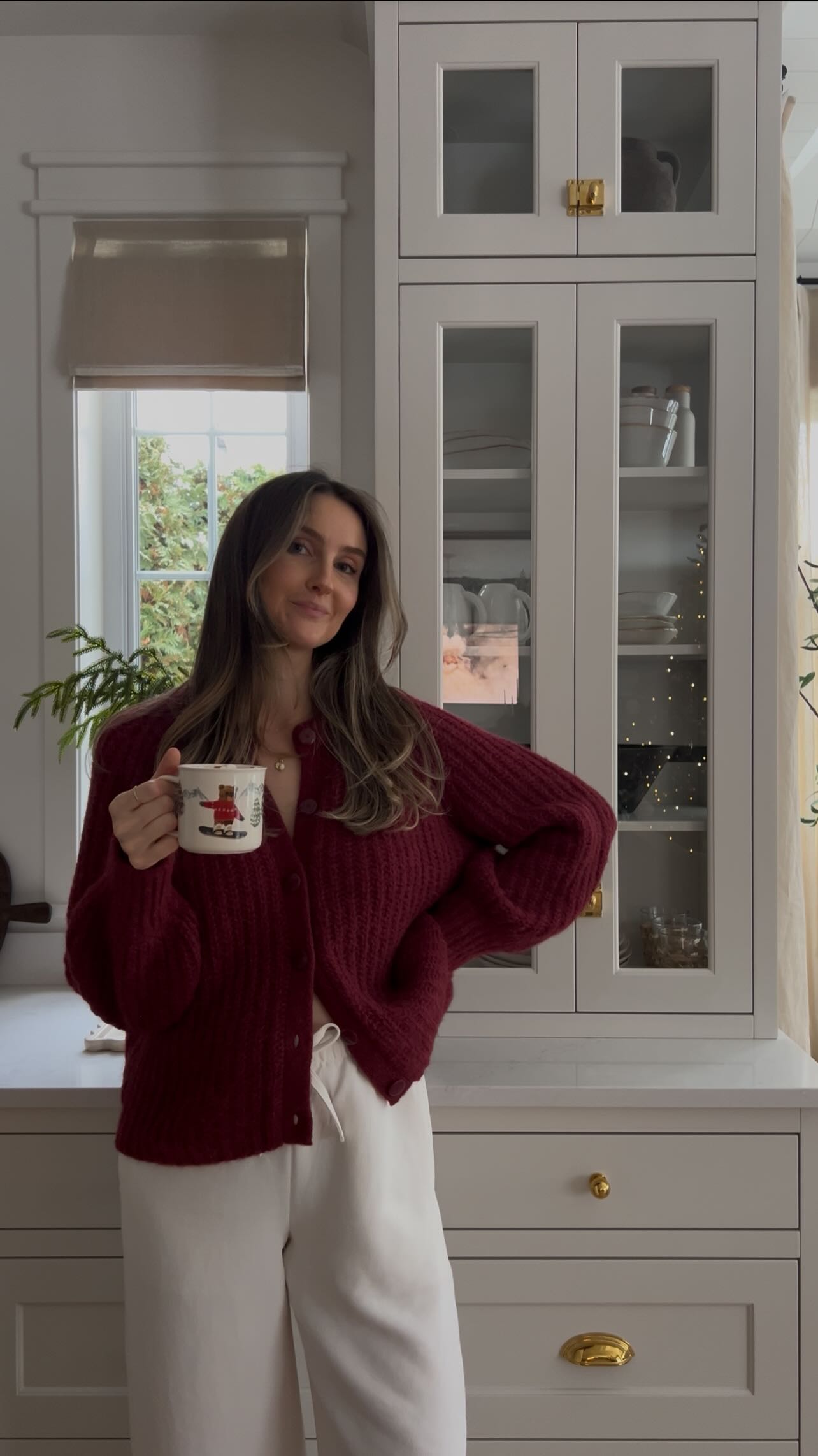 Instagram post by @jadewilson.f for Sezane. Caption reads: A soft blessing, a best friend for Arthur, and a....