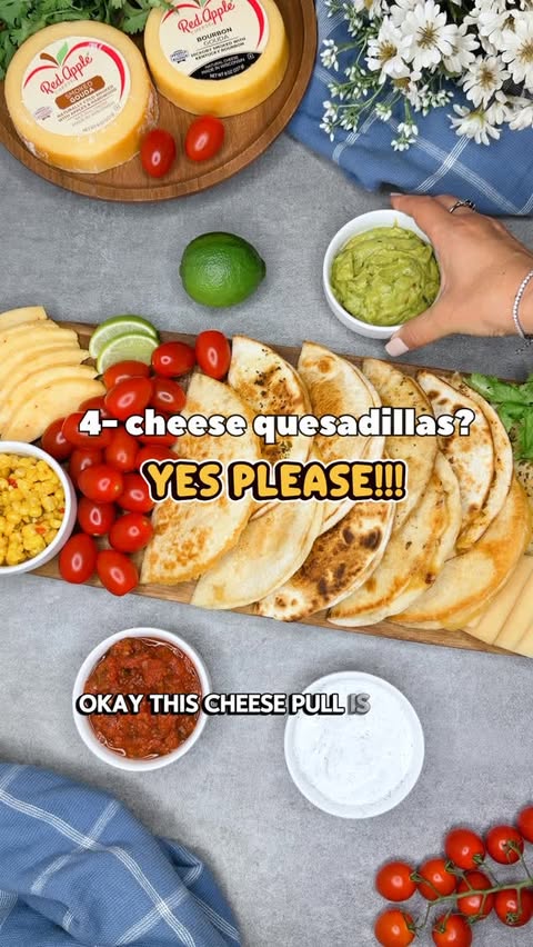 Instagram post by @wearejustthe3ofus for Publix Super Markets. Caption reads: Cheese lovers, this one’s for you 🤍🧀 I made the....
