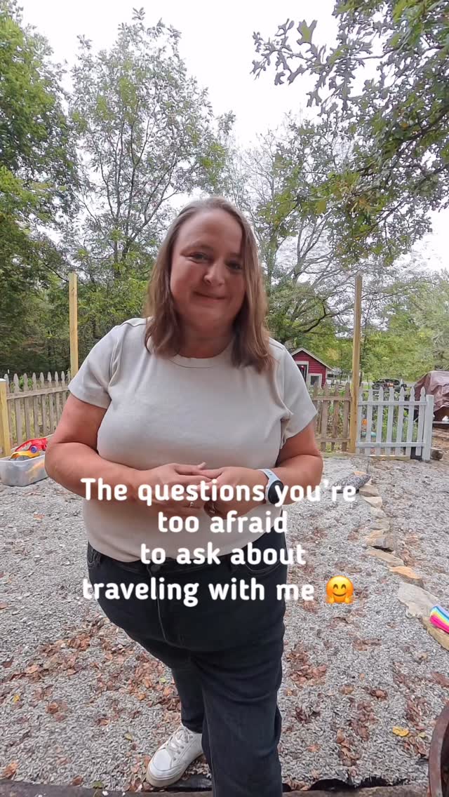 Instagram post by @tri_ing_to_live for TrovaTrip. Caption reads: You’re thinking about traveling with me, but....