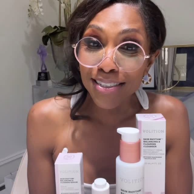 Instagram post by @therealdrjackie for Volition Beauty. Caption reads: Friends & Family Sale is ON now through May....