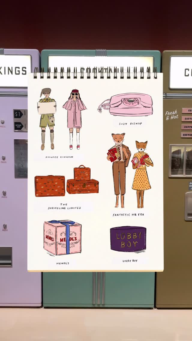 Instagram post by @nephthysillustrated for Canva. Caption reads: Building my own illustrated world with @canva_uk....