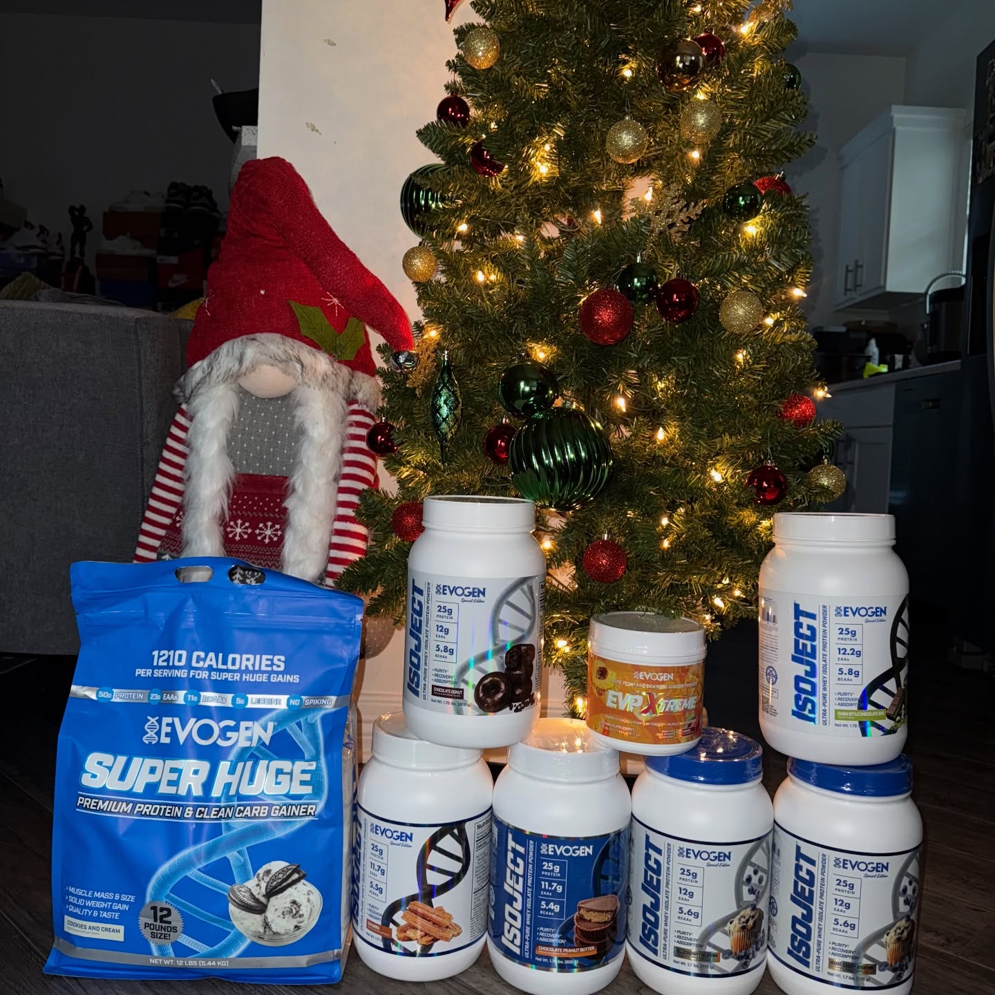Instagram post by @3duardo.marin for Evogen Nutrition. Caption reads: [...] Proud to announce I’m officially an....