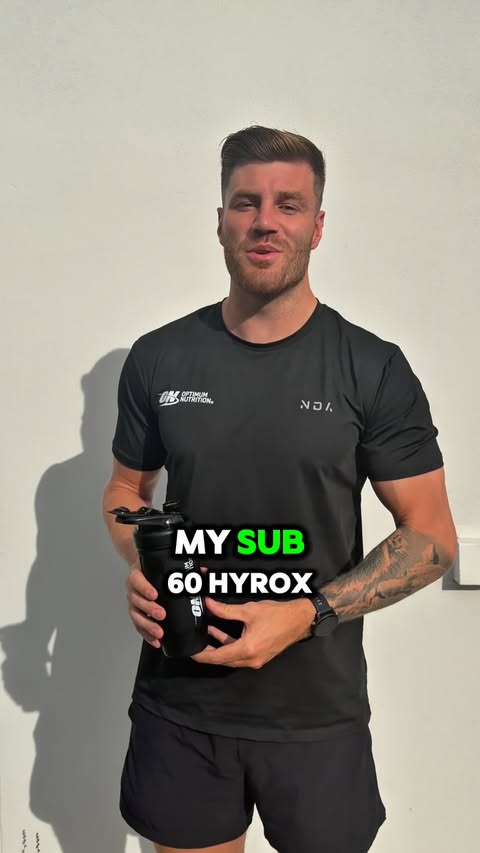 Instagram post by @ocallaghanfitness_ for Optimum Nutrition. Caption reads: The number one Hyrox tip you didn’t know 👀 And no....