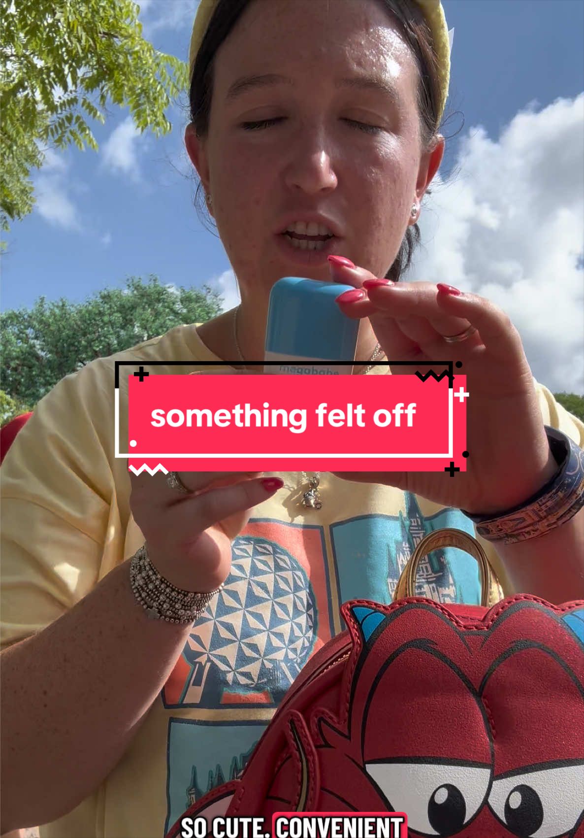 TikTok post by @dan.seliga for Megababe. Caption reads: [...] something & once i applied my @Megababe all....
