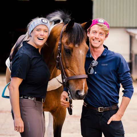 Instagram post by @life_on_the_left_rein for Equi Light. Caption reads: AD 💡How Beaut are the NEW *Soon to be Released*....