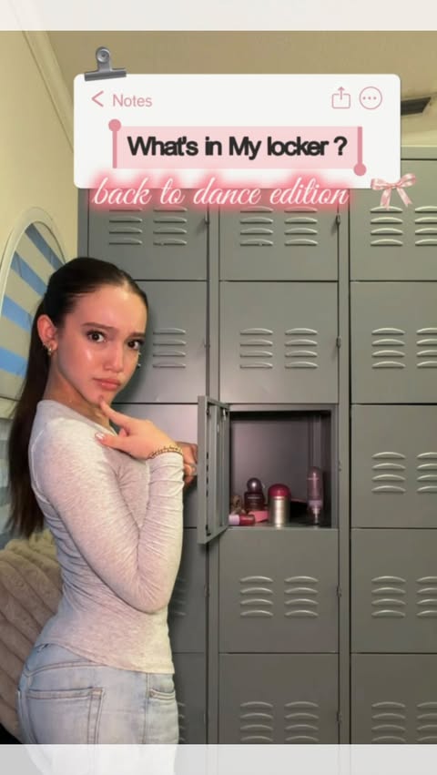 Instagram post by @alyssa.m.wong for Evereden. Caption reads: [...] to dance = locker stocked (mostly with....