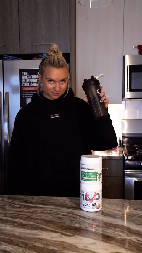 Instagram post by @ellenniemanfitness for Bucked Up. Caption reads: my tried & true preworkout stack 🫡

I’ve been....