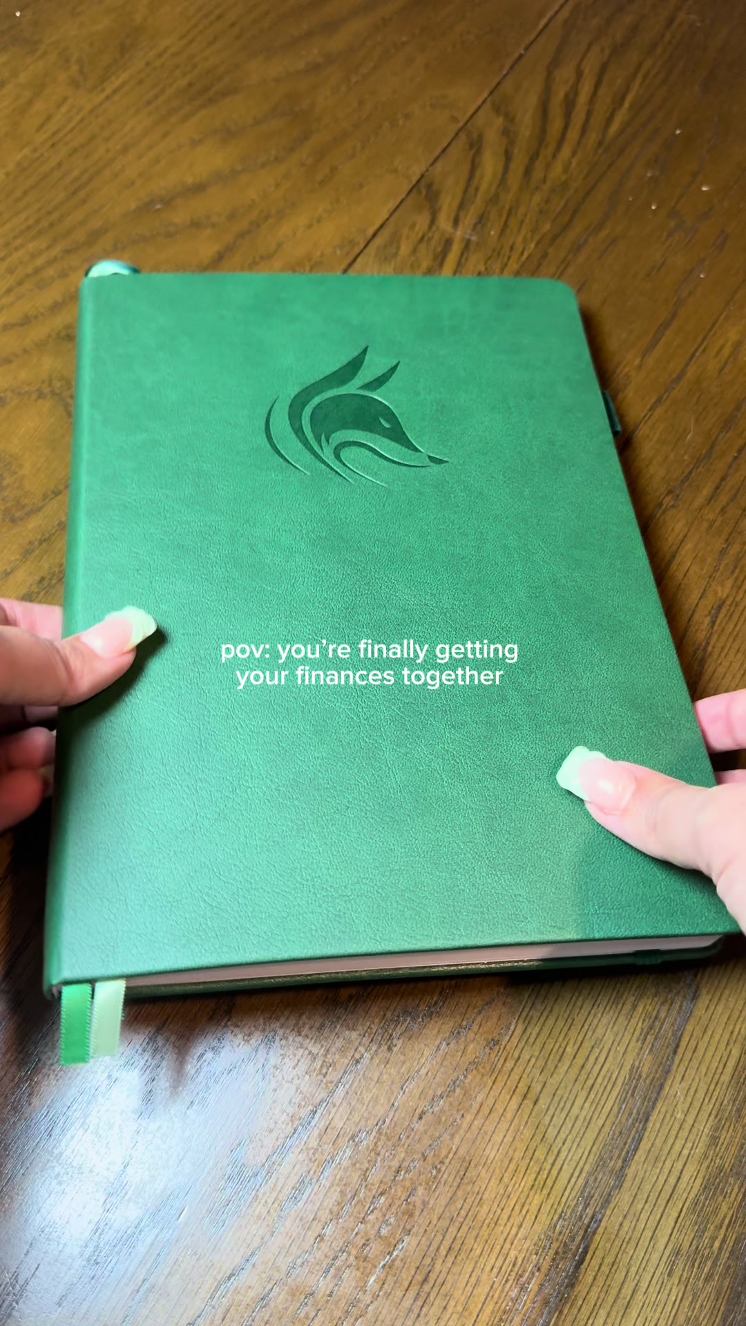 TikTok post by @onelessbill for Clever Fox. Caption reads: this is the budgeting planner pro from @CLEVER....