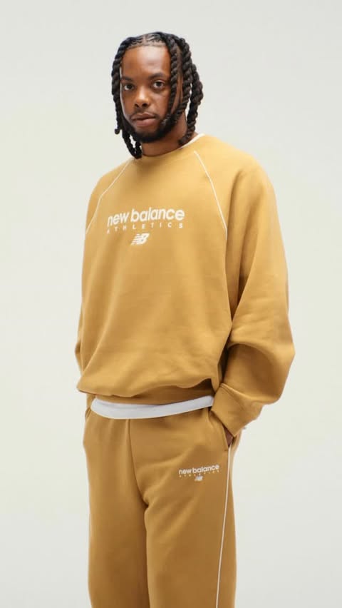 Instagram post by @dariusgarland for New Balance. Caption reads: The Trackside Collection. Worn by @dariusgarland..