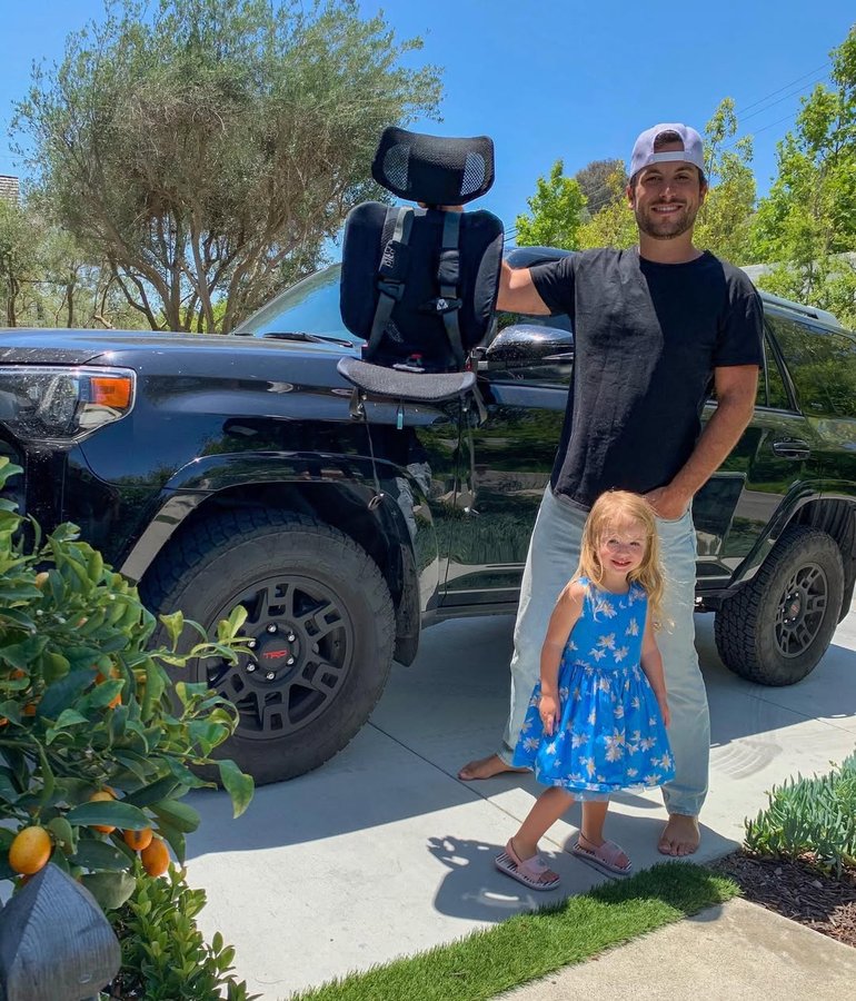 Instagram post by @tanner.tolbert for WAYB. Caption reads: [...] check out the Pico car seat by @hellowayb It....