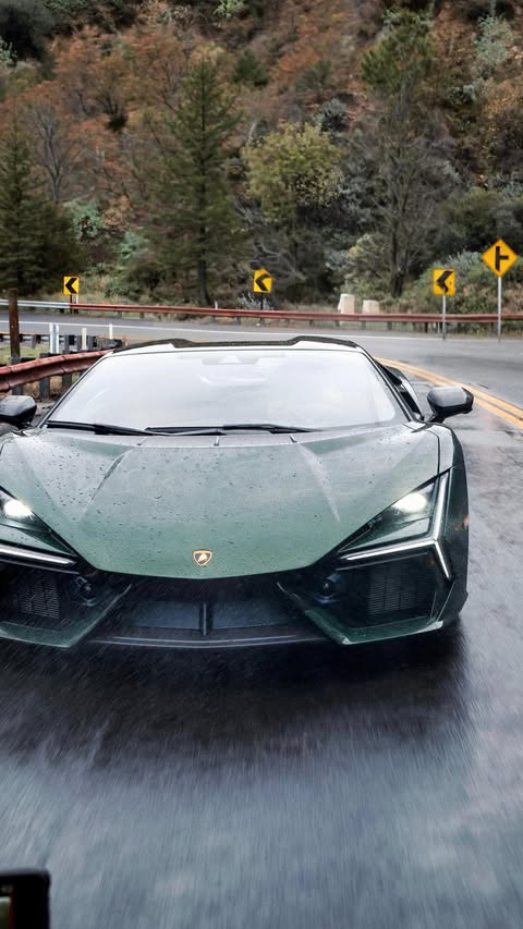 Instagram post by @noszkasgarage for Lamborghini. Caption reads: All time favorite color combo 🤌🏼 @lamborghini....