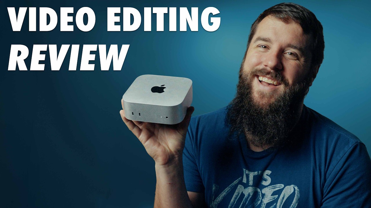 YouTube post by @whoismatt for Kondor Blue. Caption reads: $600 M4 Mac Mini Made Me Rethink Budget Video....