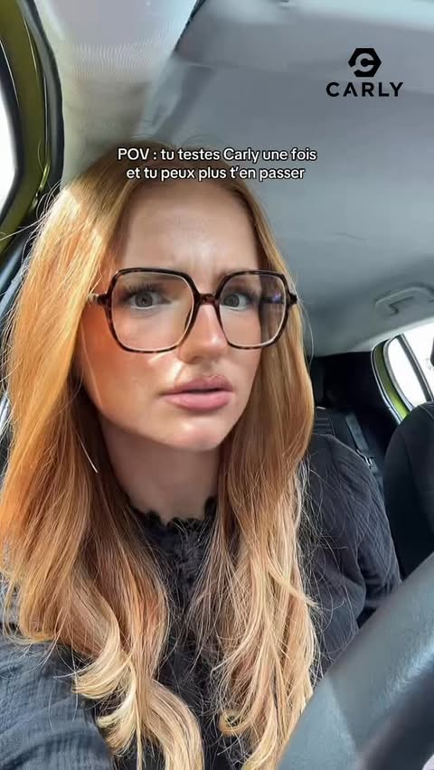 Instagram post by @youngmomofmia for Carly Connected Car. Caption reads: #ad #publicite #Carly @carlyconnectedcar.
