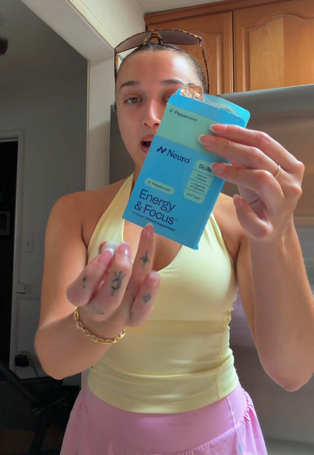 TikTok post by @itsjackiediaz for Neuro. Caption reads: [...] the chance of a mid run bathroom break:....