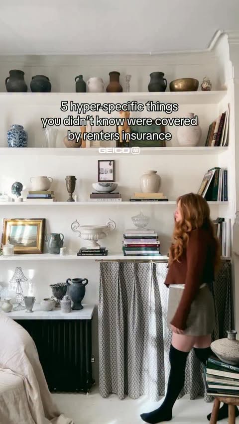 Instagram post by @hummusbirrd for Geico. Caption reads: [...] ~just in case~… thank goodness there’s....