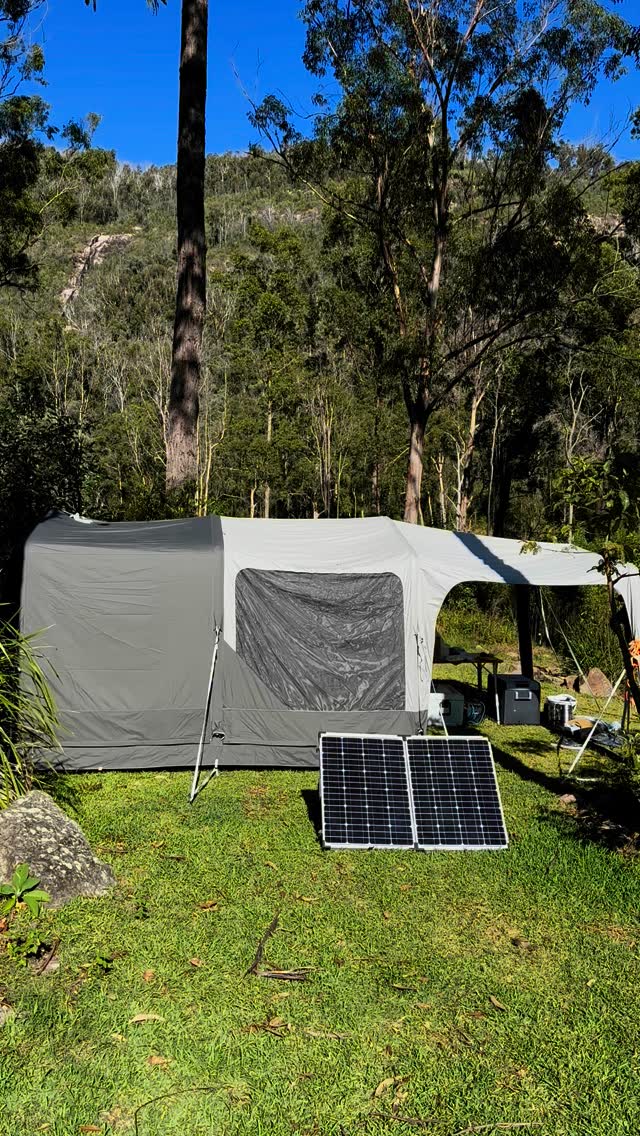 Instagram post by @owright for Dometic. Caption reads: This way out @dometic #ad.