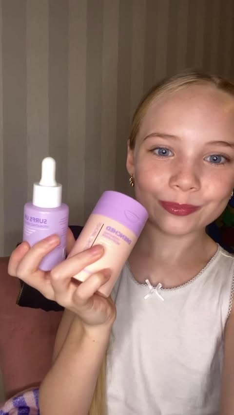 Instagram post by @bonnie.connelly9 for BYOMA. Caption reads: GURWM FOR BED 💗✨

Using 💕
@_funnyskin
@byoma....