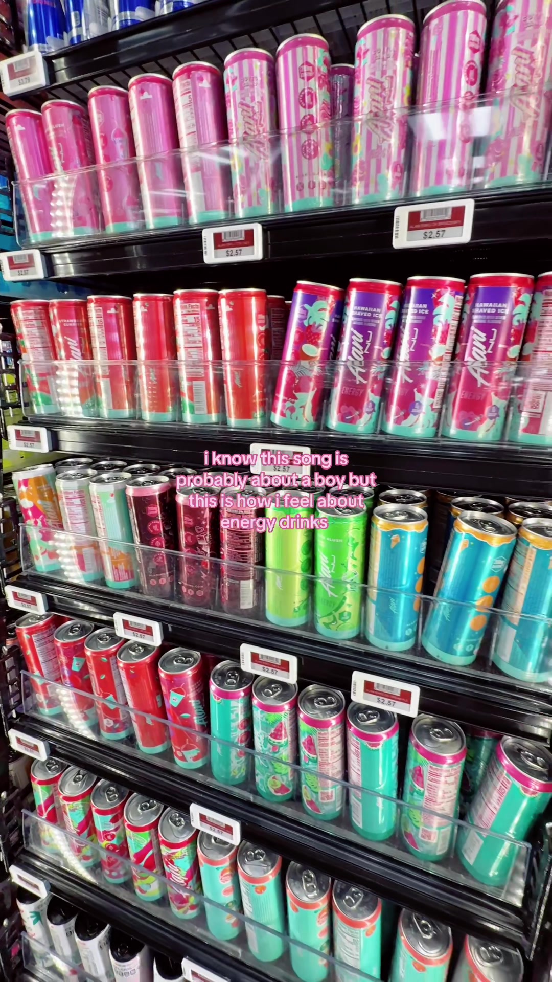 TikTok post by @ansleyrwelch for Alani Nutrition. Caption reads: Me & @Alani Nutrition forever 🤭🥰🙌🏼 @Alani Nu....