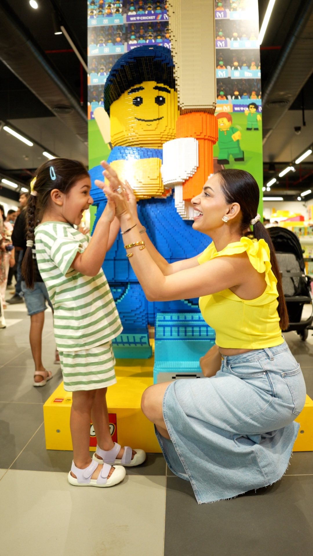 Instagram post by @smriti_khanna for LEGO. Caption reads: #Ad
Childhood memories unlocked! Took Anayka to....