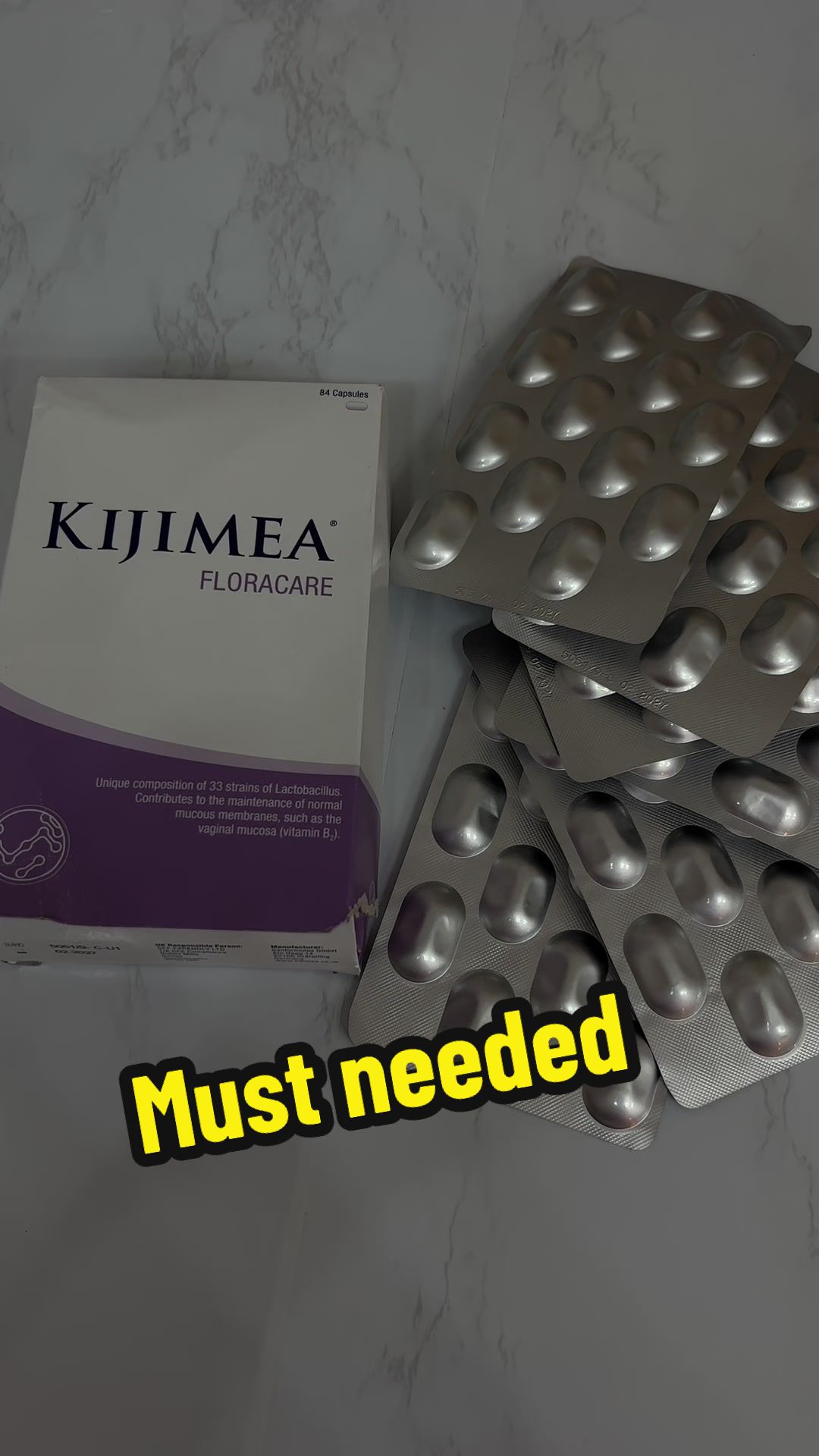 TikTok post by @amalsyedd0 for Kijimea. Caption reads: [...] #momtok #tiktokmademebuyit #feminine....