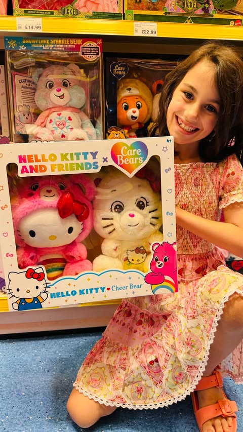 Instagram post by @mamadoitblog for Care Bears. Caption reads: [...] these! We spotted the brand new @carebears....