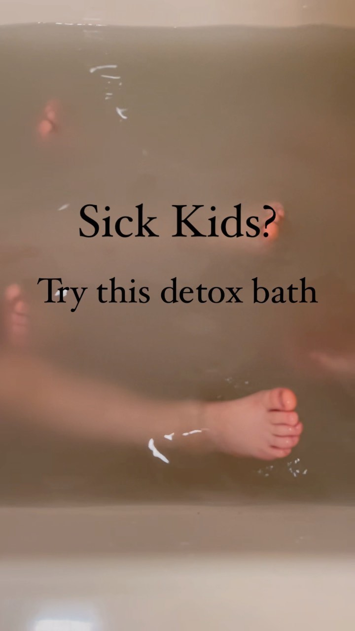 Instagram post by @the_natural_dad for Young Living. Caption reads: We just had a house full of sick kids last week.....