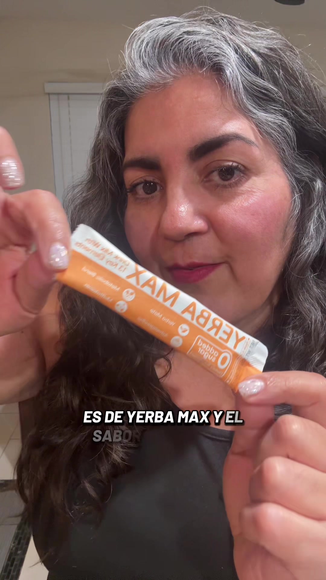 TikTok post by @beatrice1.4 for NatureNewborn. Caption reads: Yerba Max de NatureNewborn drink mix fot the....