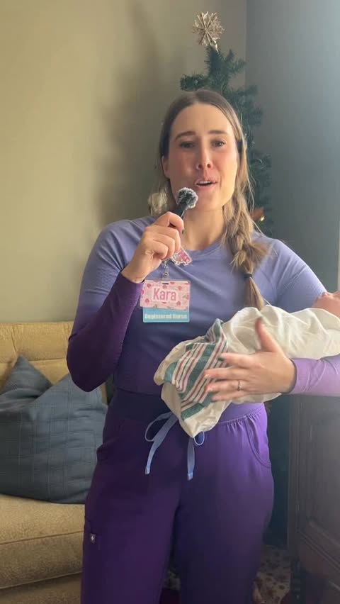 Instagram post by @karathebabynurse for Dr. Noze Best. Caption reads: #Sponsored Shop @drnozebest with code....