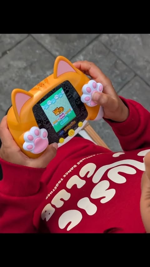 Instagram post by @toy_adventurers for VTech USA. Caption reads: Gifted VTech Kitty Life: Secret Life of Kitty....
