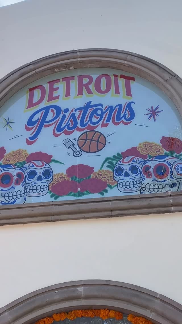 Instagram post by @triszyk for StockX. Caption reads: @stockx VIP experience with @detroitpistons.