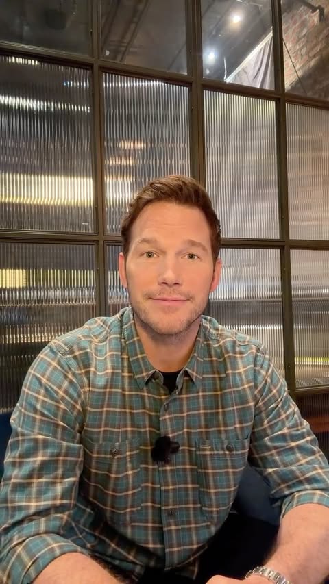 Instagram post by @prattprattpratt for Hallow. Caption reads: The new year is here, and I know that after the....