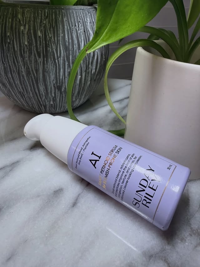 Instagram post by @jenniferlynnshops for Sunday Riley. Caption reads: [...] for retinol 🤭 

I'm a big Sunday Riley fan,....