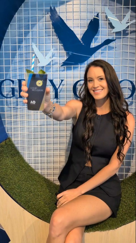 Instagram post by @rstuhlmann for Australian Open. Caption reads: A tick of approval for the Lemon Ace 🍋 ✅....