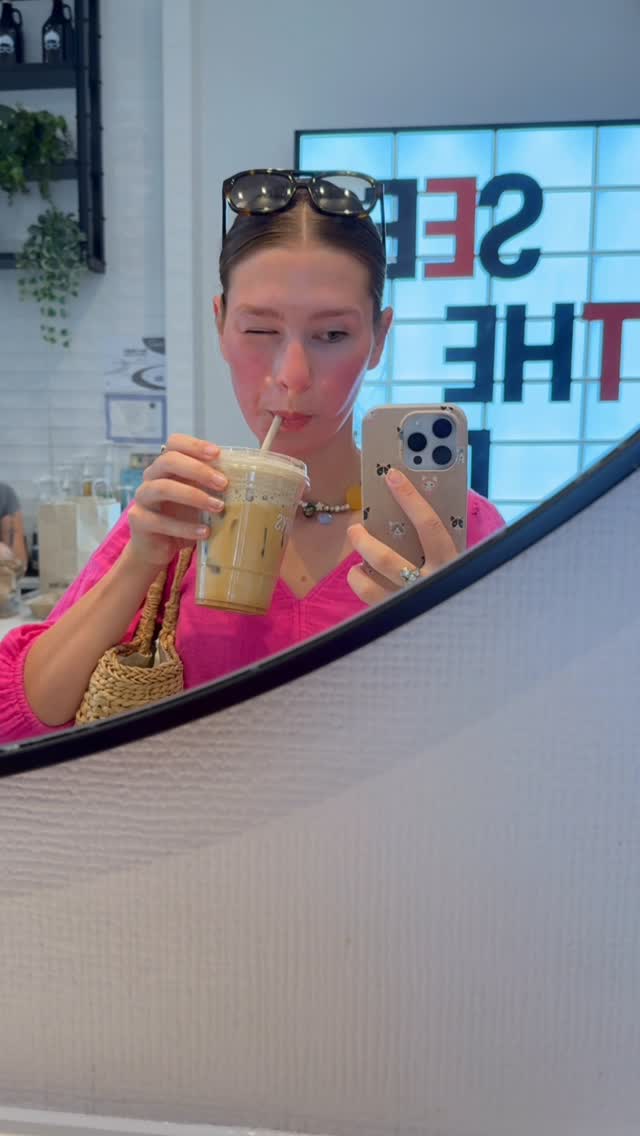 Instagram post by @megandherfood for nutpods. Caption reads: #ad Come with me to try the new @nutpods dairy....