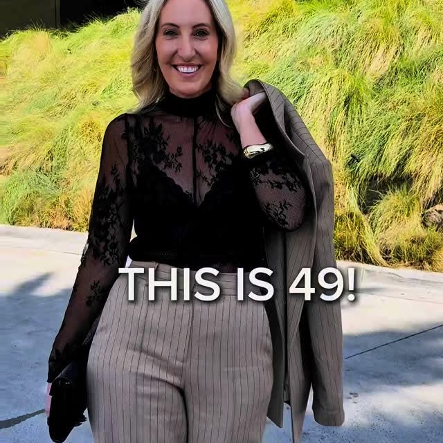 Instagram post by @hamptonhousewife for SENSTYLABLE. Caption reads: This is 49 🎉

Hormone cream in the morning and....