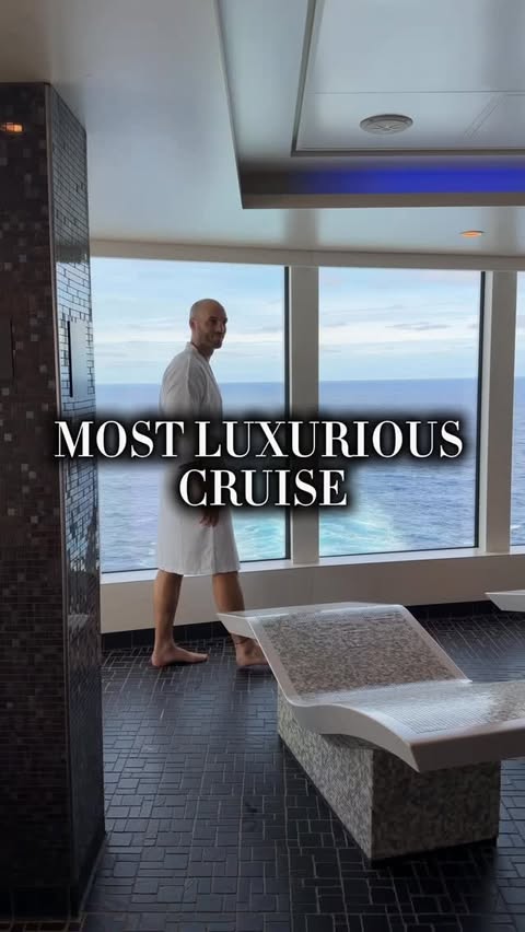 Instagram post by @counting.countries for Norwegian Cruise Line. Caption reads: #NCLPartner This is the most luxurious way to....