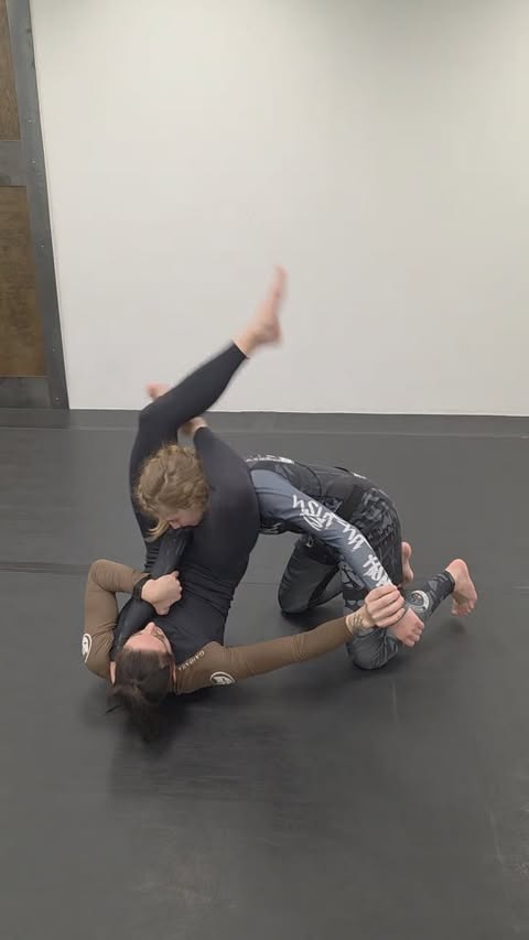 Instagram post by @ashleygreerathletics for Gaidama. Caption reads: [...] want to see next week??? . Rashguard:....