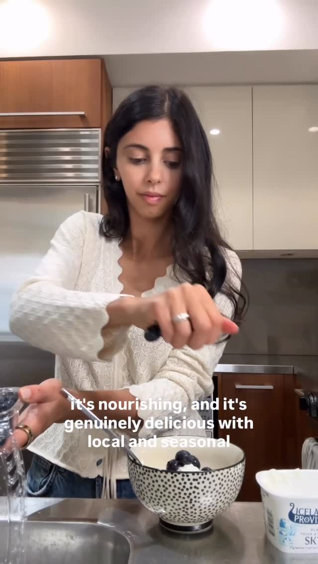 Instagram post by @mpmnutrition for Icelandic Provisions. Caption reads: The Nordic diet is gaining attention… and for good....