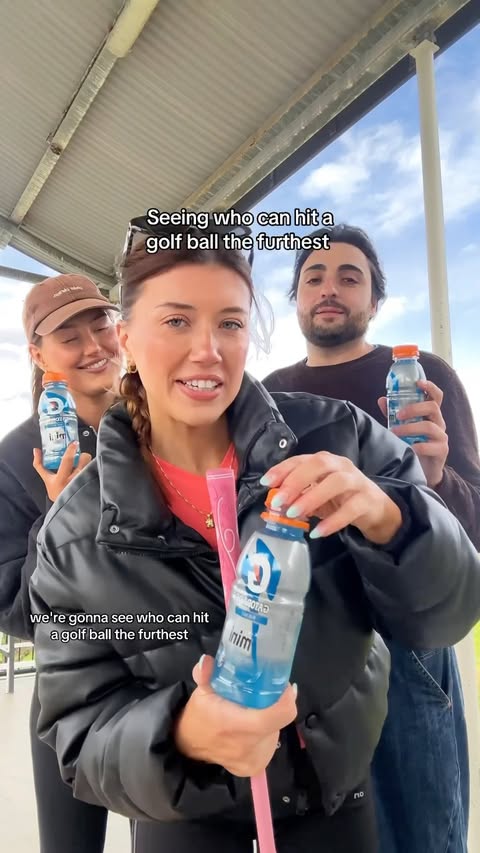 Instagram post by @brittany.obrien for Gatorade. Caption reads: Must have been rigged @gatoradeaustralia #ad.