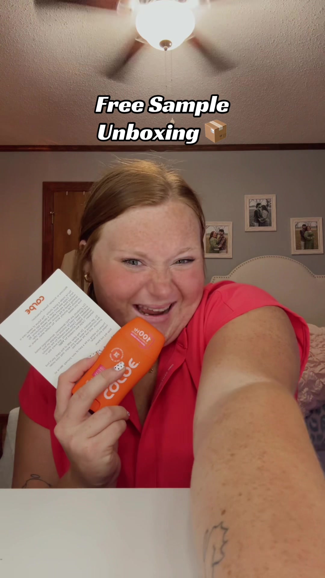 TikTok post by @ashlyn_baileyyy for Carpe. Caption reads: @Carpe thank you!! #tiktokshopbacktoschool #fyp....