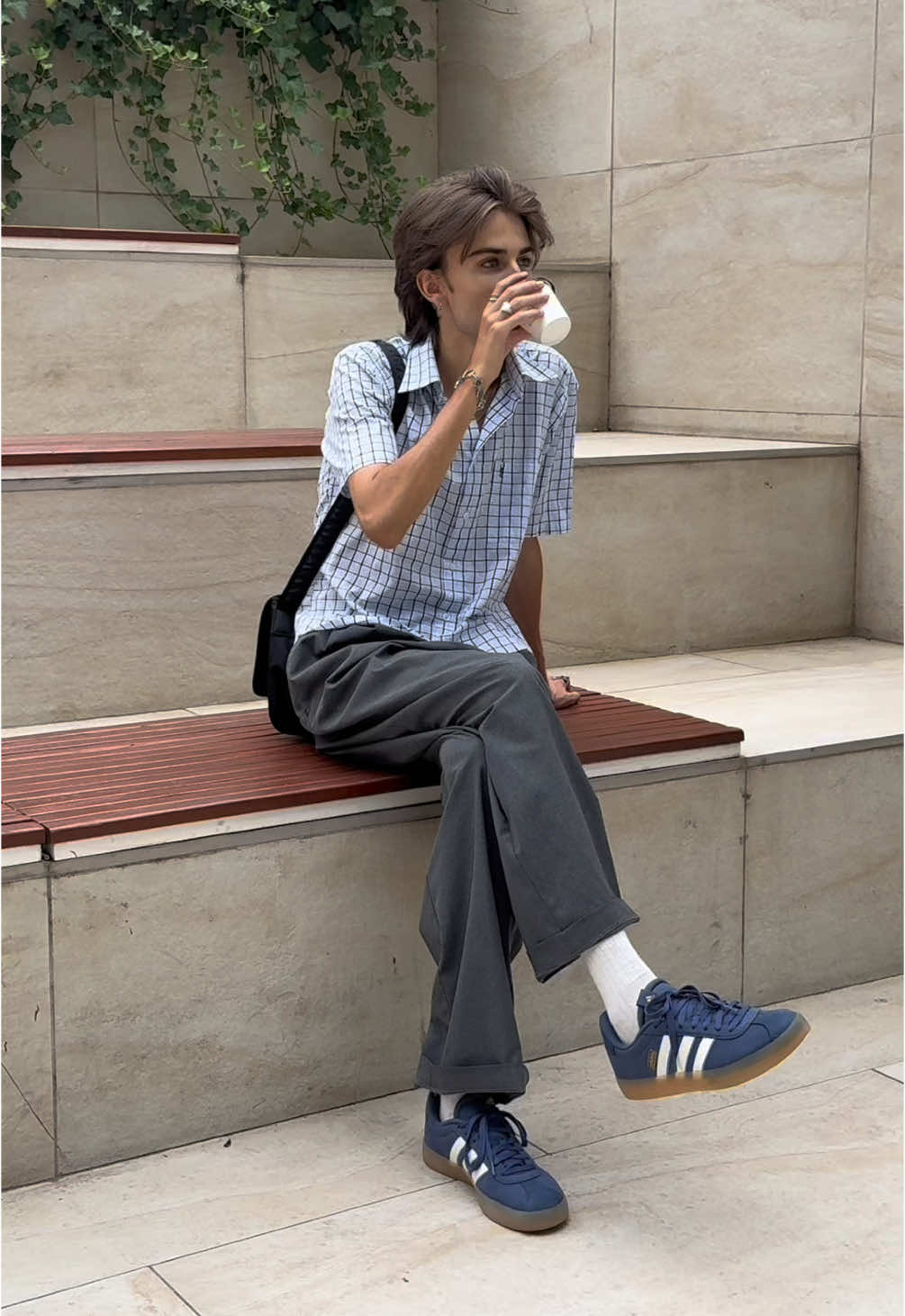 TikTok post by @edd_banu for CCC. Caption reads: [...] when you’re wearing cool sneakers 👟....